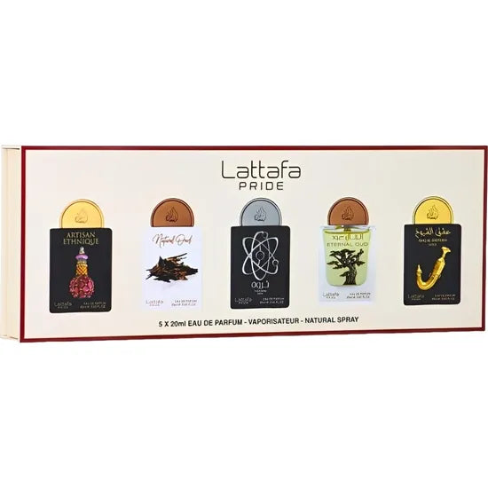 KIT PERF LATTAFA MINI PRIDE BOX 02 EDP 5X20ML Product