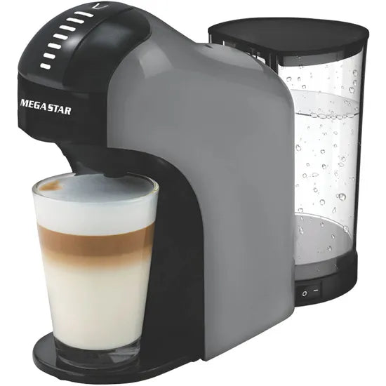 CAFETERA MEGA STAR MULTICAPSULAS 3X1 CAF02G 220V GRAY Product