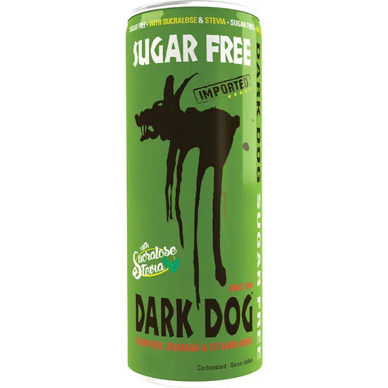 ENERGIZANTE DARK DOG ENERGY DRINK SUGAR FREE 330ML Product