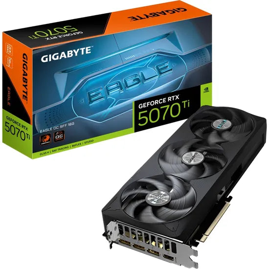 VGA GIGABYTE RTX5070 TI EAGLE OC SFF BLACK 16GB/GDDR7/2542MHZ/3FAN 3GTA.BR-PY Product
