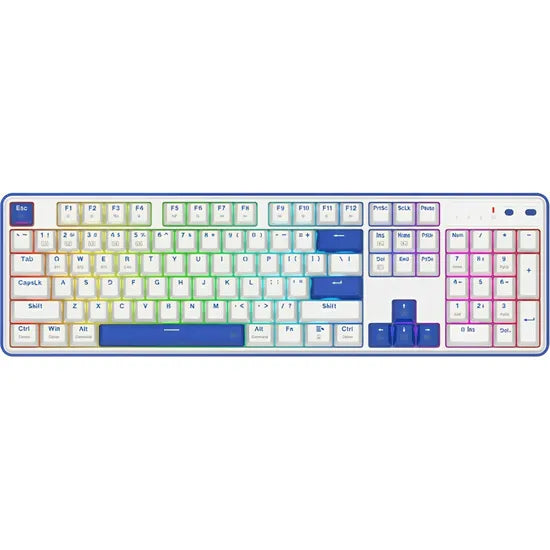 TECLADO REDRAGON K685WB RGB PRO FAYE WHITE INGLES Product