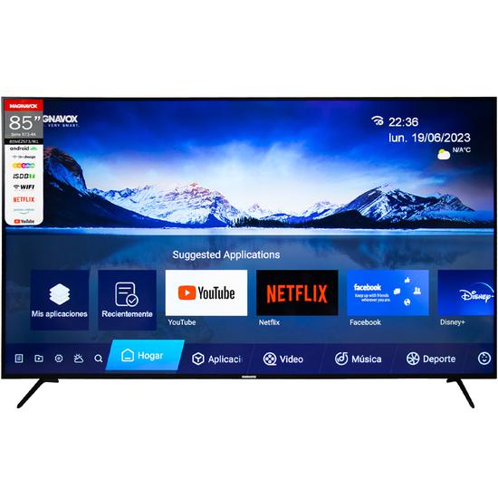 Televisor Magnavox LED 85MEZ573/M1 Ultra HD 85" 4K