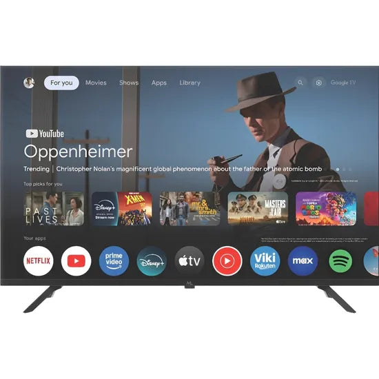 TV SMART 43"" MTEK MK43FSGF FHD/GOOGLE TV/DA/DIG/VOICE REMOTE/BT/CAST Product