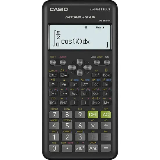 CALCULADORA CIENTIFICA CASIO FX-570ESPLUS-2-W 2ND EDITION