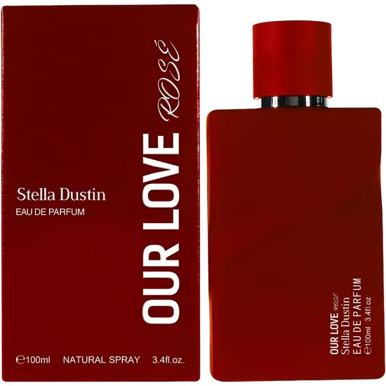 PERFUME  STELLA DUSTIN OUR LOVE ROSE EDP 100ML-FEMENINO