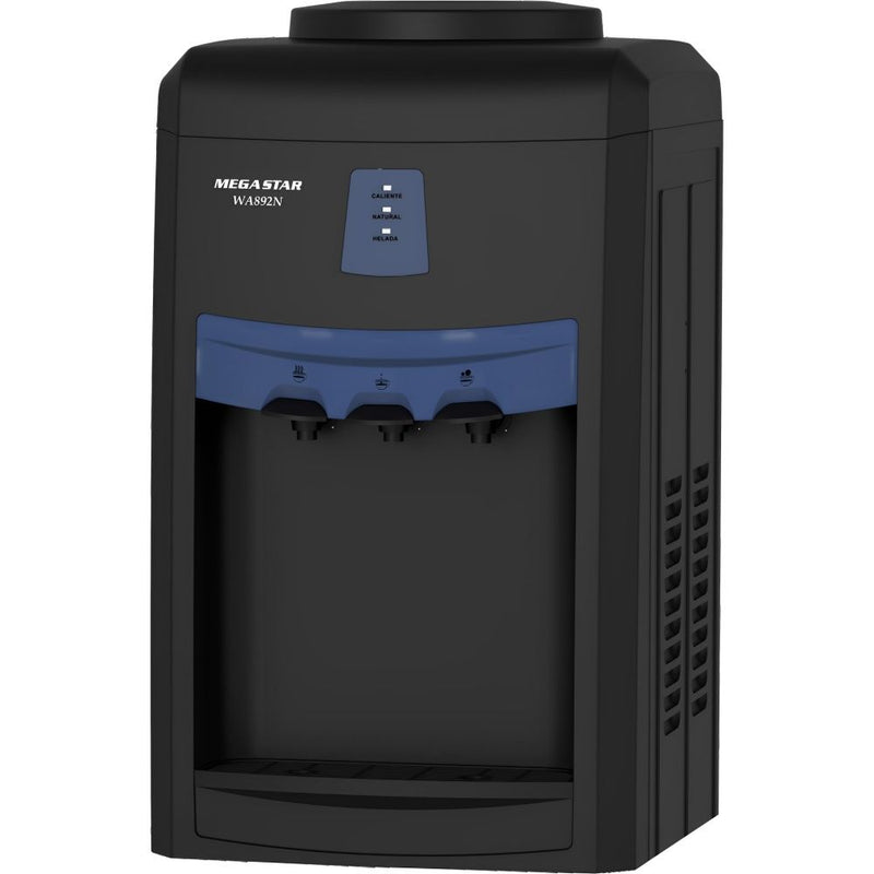 BEBEDERO DE MESA MEGA STAR WA892N FRIO/CALIENTE/NATURAL/220V/NEGRO 121419