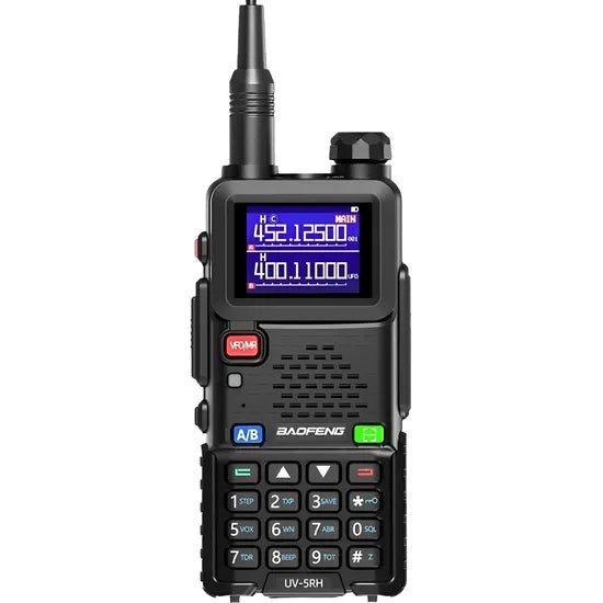 RADIO COMUNICADOR BAOFENG UV-5RH MULTI BAND/10W/LCD/BLACK Product