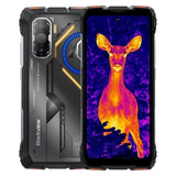 CELULAR BLACKVIEW ROCK 3 256GB/8GB LTE NFC BLACK/ORANGE RESIST. GOLPES/AGUA