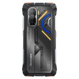 CELULAR BLACKVIEW ROCK 3 256GB/8GB LTE NFC BLACK/ORANGE RESIST. GOLPES/AGUA