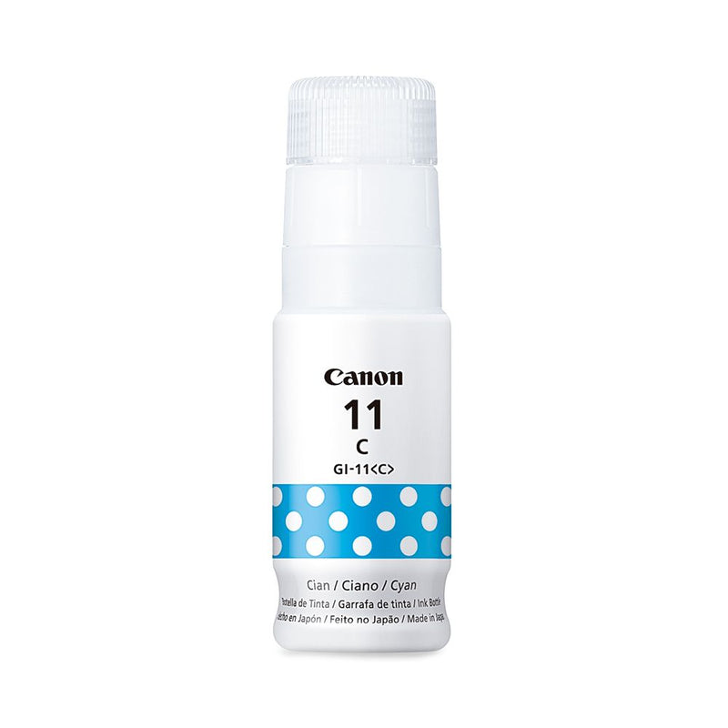 BOTELLA DE TINTA CANON GI-11 CYAN 70ML (G2160-G3160-3170)