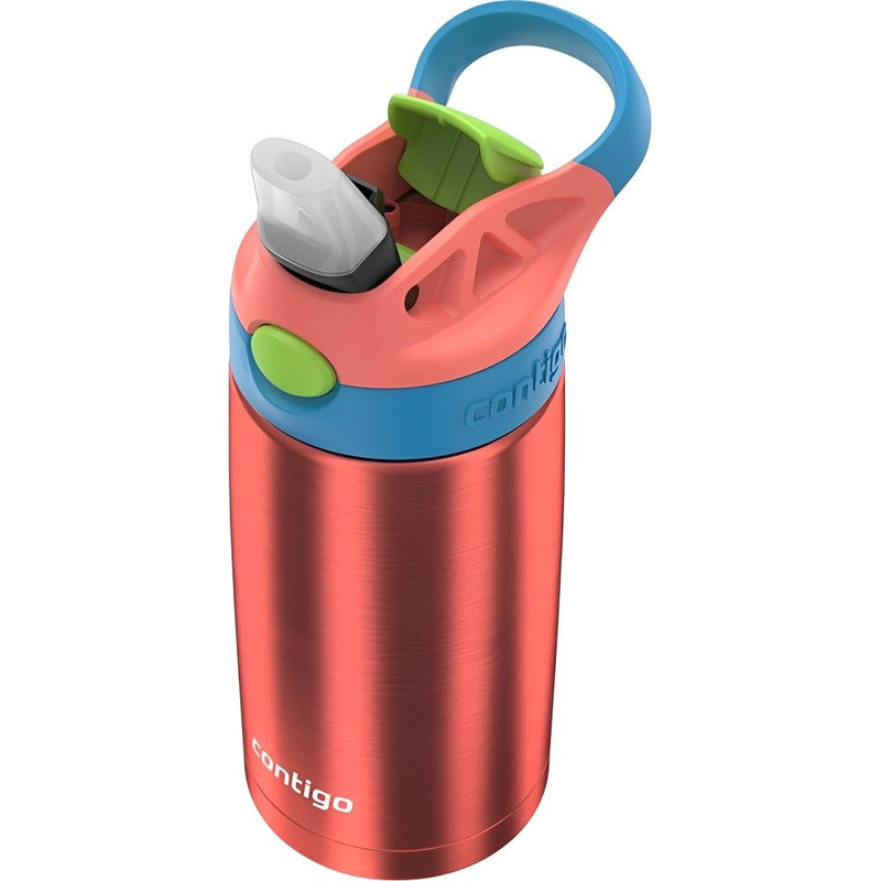 BOTELLA CONTIGO KIDS AUBREY CORAL BLUE POPPY - 384ML 147817