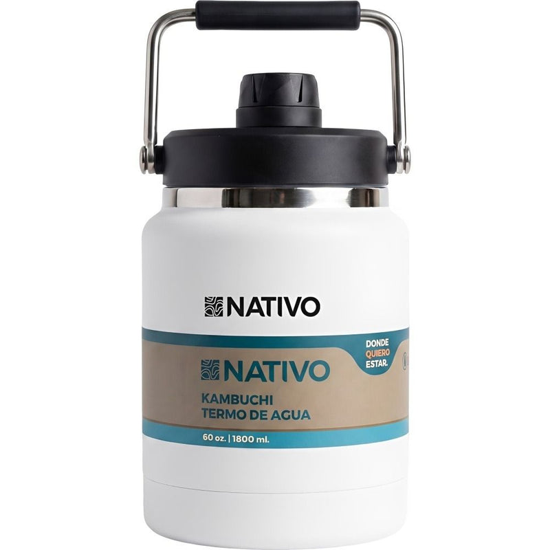 TERMO NATIVO KAMBUCHI P/ AGUA - 1.8LTS - BLANCO