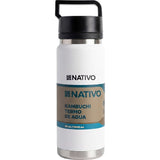TERMO NATIVO KAMBUCHI P/ AGUA TAPA DOBLE - 1LT - BLANCO