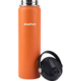 TERMO NATIVO KAMBUCHI P/AGUA - 700ML - NARANJA