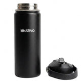 TERMO NATIVO KAMBUCHI P/ AGUA - 1.1LTS - NEGRO