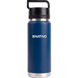TERMO NATIVO KAMBUCHI P/ AGUA TAPA DOBLE - 1LT - AZUL