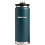 TERMO NATIVO KAMBUCHI P/ AGUA TAPA DOBLE - 1LT - VERDE
