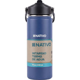 TERMO NATIVO MITAREKO P/ AGUA - 530ML - AZUL