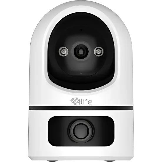CAMARA IP 4LIFE SMART WIFI FLU25X TRAKDUO DUAL3MP/3.5K/360/NIGHT VIS/MIC/ALAR/APPTUYA WHITE Product