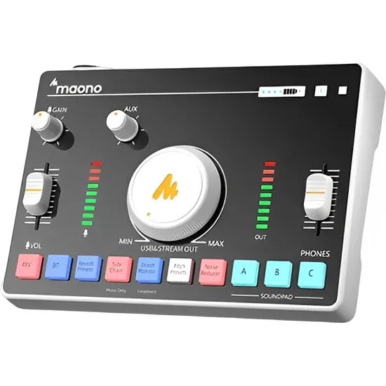 INTERFAZ DE AUDIO P/TRANSMISION MAONO AMC2 NEO 4 CANALES/BT/ANC/USB-C/AUX/XLR/BLK Product