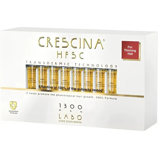 CRESCINA AMPOLLA ANTICAIDA P/CABELLO HSFC-1300 MAN CAJA10+10 AMPOLLA 3.5ML Product