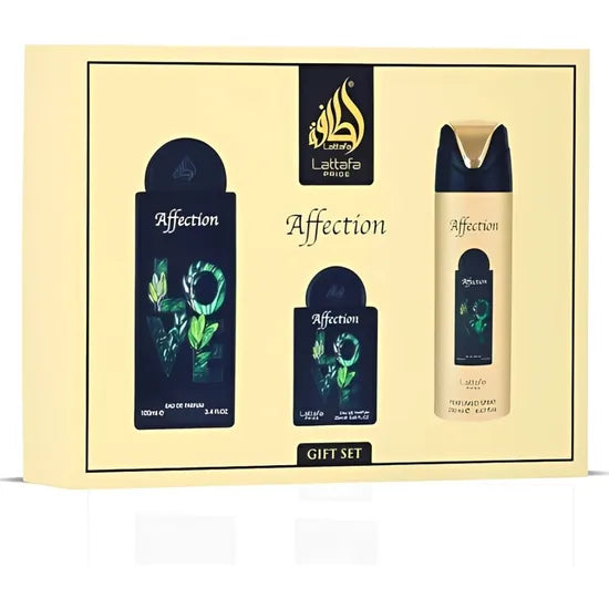 KIT PERF LATTAFA PRIDE AFFECTION EDP 100ML - MASCULINO Product