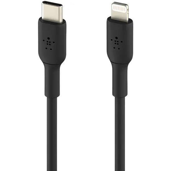 CABLE BELKIN CAA003BT1MBK USB-C/LIGHTNING X8000 1M BLACK