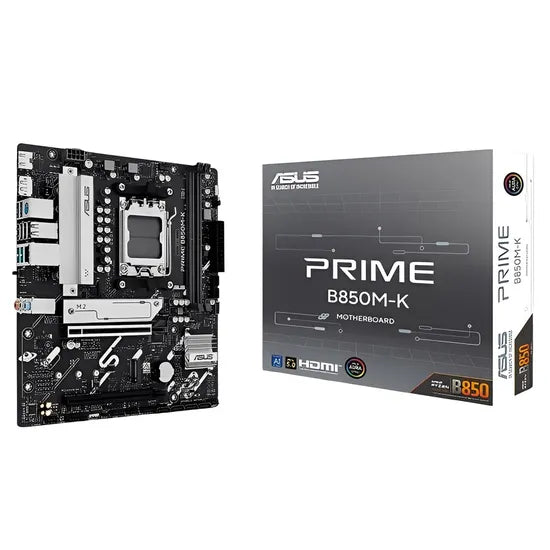 PLACA MADRE ASUS AM5 PRIME B850M-K HDMI/DP/USB3.2/2M.2/DDR5/MATX