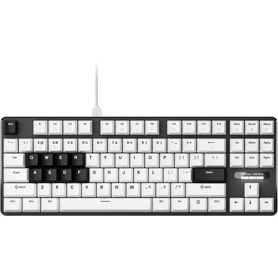 TECLADO MECANICO PULSAR PCMK 3 HE TKL RGB 8K/80%/RAPID TRIGGER/GATERON  MAGNET SW/ING/WHITE