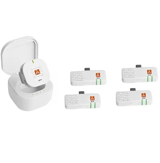 MICROFONO WIRELESS E-IMAGE EP4 (TX + 4RX) USB-C Product