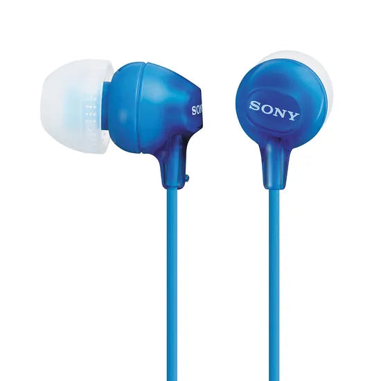 AURICULAR SONY IN-EAR MDR-EX15LP LIGHT BLUE