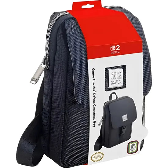 NINTENDO SWITCH RDS BOLSO DELUXE CROSSBODY BAG BLACK MC16 (SW2/OLED)