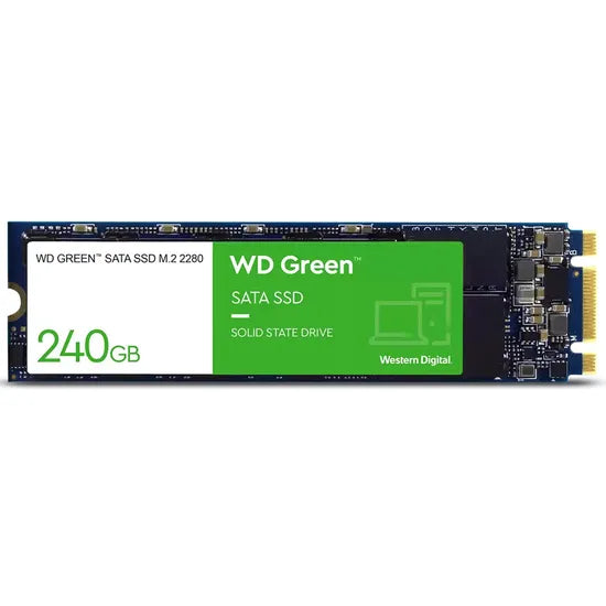 SSD 240GB M.2 WD GREEN SATA 545-450MB/S WDS240G3G0B Product