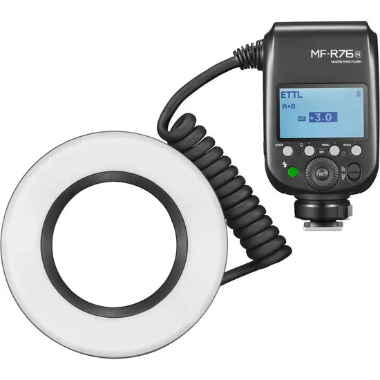 FLASH ANULAR GODOX MACRO MF-R76 NIKON