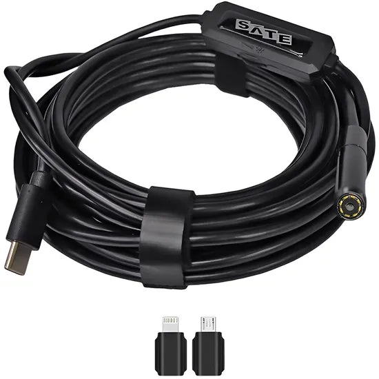 BOROSCOPIO CÁMARA INSPECCIÓN SATE 5M USB SMARTPHONE/1080P/IP67/LED A-GL935 Product