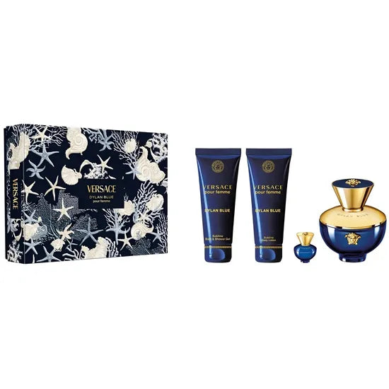 KIT VERSACE DYLAN BLUE FEMME EDP 100ML+SG100ML+BL100ML+ 5 ML Product