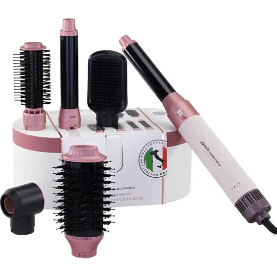MODELADOR DE PELO ENZO 6-EN-1 EN-4133-4 1500W WHITE 220V