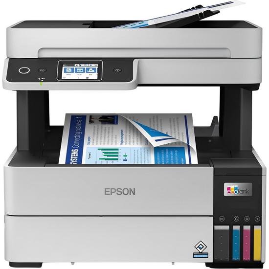 Impresora Bivolt Inalámbrica Multifuncional Epson EcoTank L6490