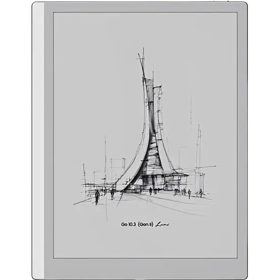 TABLET E-READER BOOX GO 10.3"" GEN2 LUMI BW 64GB/ANDROID/PEN/WHITE (KINDLE)