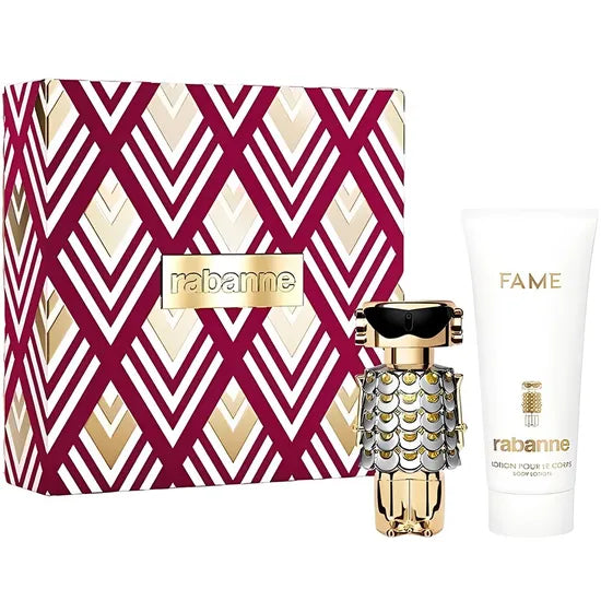 KIT PERF RABANNE FAME EDP 80ML + BL 100ML - FEMENINO Product
