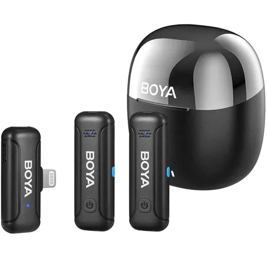 MICROFONO BOYA BY-WM3T-D2 WIRELESS LIGHTNING (2TX+1RX)