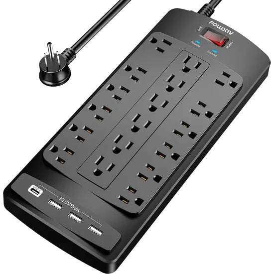 FILTRO DE ENERGIA POWSAV NBW-903 18 TOMAS/4P USB Product