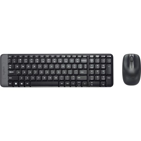 Teclado inalámbrico con Mouse Logitech MK220