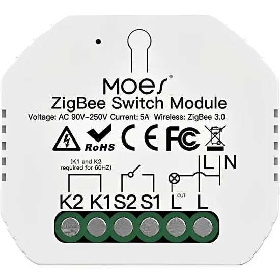 INTERRUPTOR SMART MOES ZIGBEE MS-104ZR 1GANG/10A/WIFI/ALEXA/GOOGLE Product
