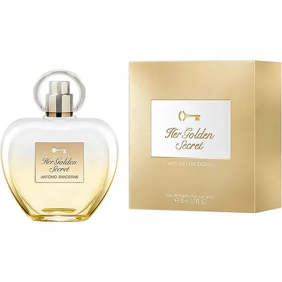 PERFUME  BANDERAS HER GOLDEN SECRET EDT 80ML - FEMENINO