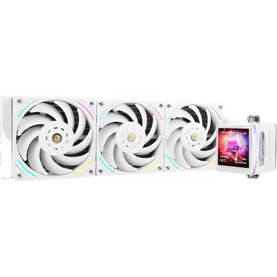 COOLER LIQUID THERMALRIGHT ELITE VISION 360 LCD/ARGB/WHITE/LGA:115X/1200/1700 AMD:AM4/AM5 Product