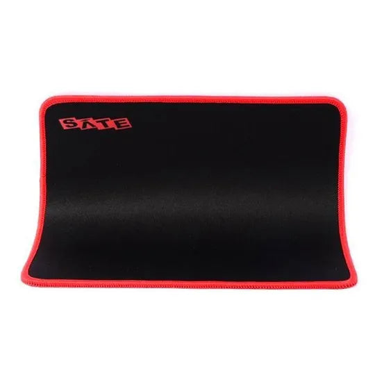 MOUSE PAD SATELLITE A-PAD012 21X25CM NEGRO/ROJO