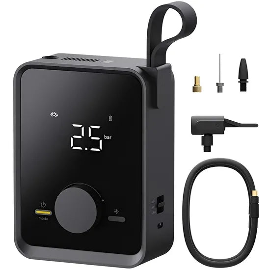 COMPRESOR DE AIRE/INFLADOR HOTO PRO BY XIAOMI HOE0008GL PORTATIL BLACK Product