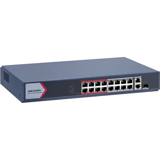 HIKVISION HUB SWITCH DS-3E1318P-EI/M 16P POE 10/100MBPS