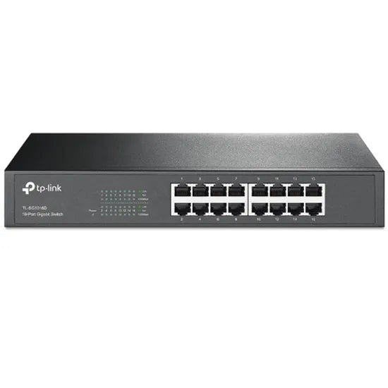 TP-LINK HUB SWITCH 16P TL-SG1016D 10/100/1000MBPS